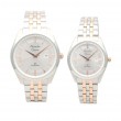 Alexandre Christie AC 8595 Silver Rosegold Couple